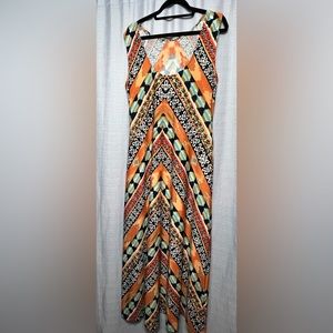 Women’s pattern dress- above knee